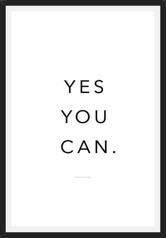 Cuadro Yes You Can
