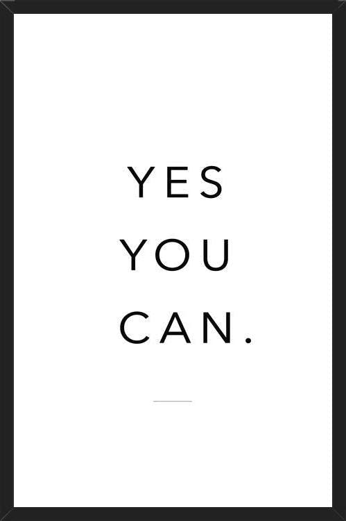 Cuadro Yes You Can
