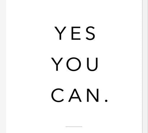Cuadro Yes You Can
