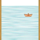 Cuadro El Barco Solitario