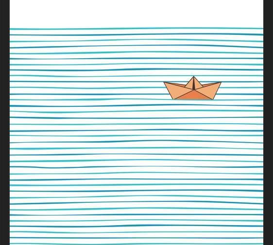 Cuadro El Barco Solitario