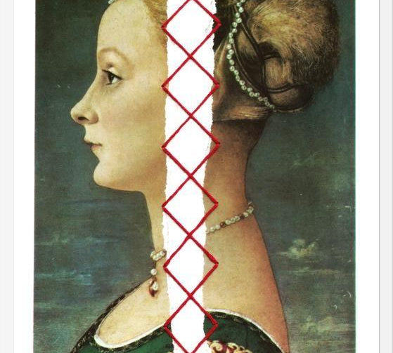 Cuadro Mujer dividida