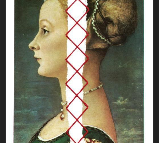 Cuadro Mujer dividida
