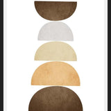 Cuadro Half Circles