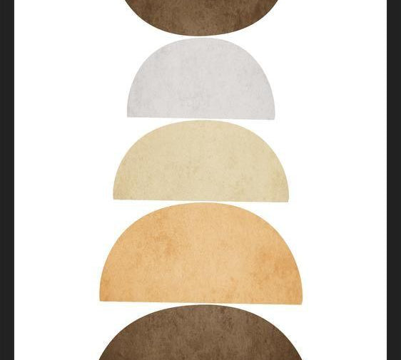 Cuadro Half Circles
