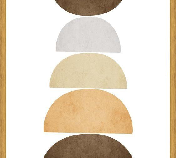 Cuadro Half Circles