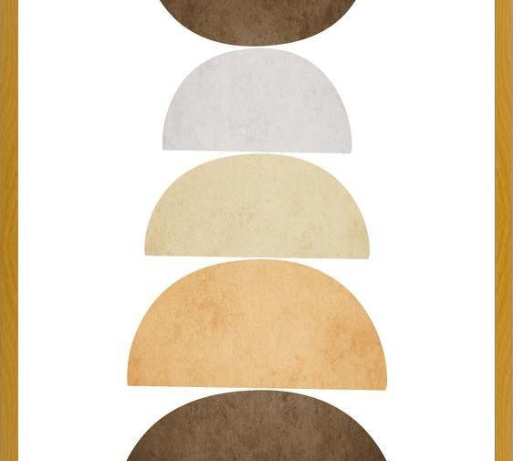Cuadro Half Circles