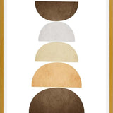 Cuadro Half Circles