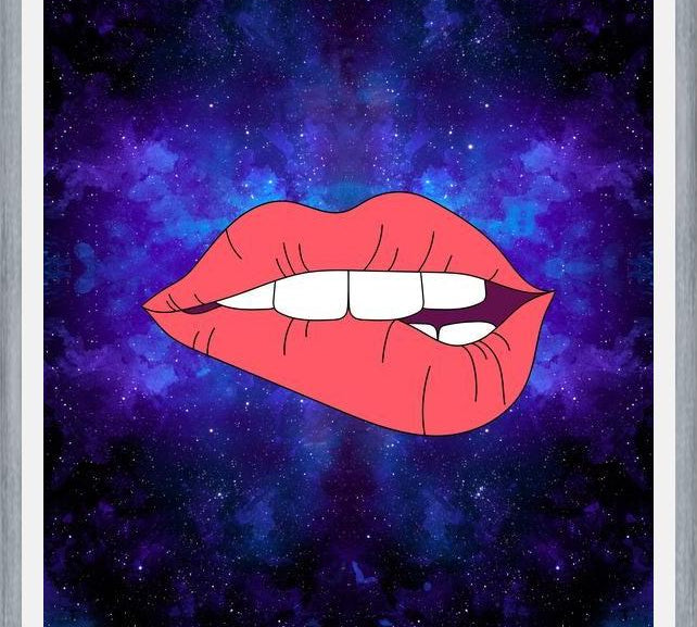 Cuadro Mouth Planet