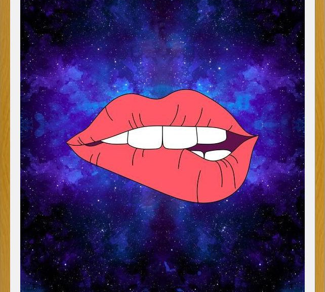 Cuadro Mouth Planet