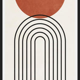 Cuadro Lines, Shapes And colors - v01