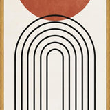 Cuadro Lines, Shapes And colors - v01
