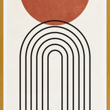 Cuadro Lines, Shapes And colors - v01