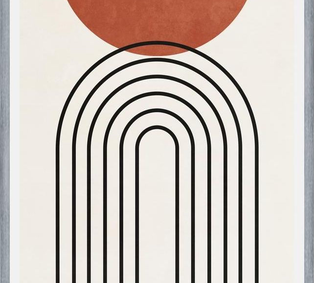 Cuadro Lines, Shapes And colors - v01