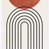 Cuadro Lines, Shapes And colors - v01