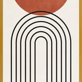 Cuadro Lines, Shapes And colors - v01