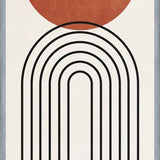 Cuadro Lines, Shapes And colors - v01