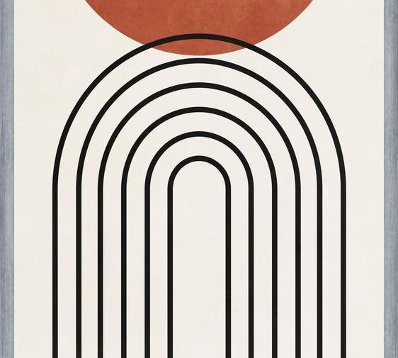 Cuadro Lines, Shapes And colors - v01