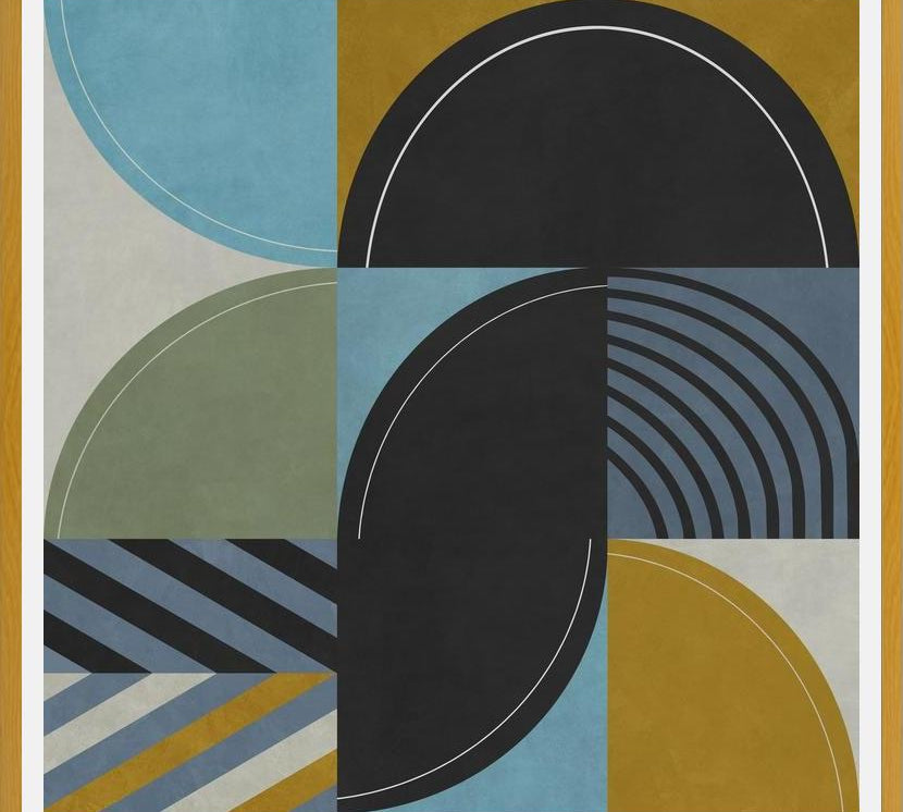 Cuadro Rayas abstractas 5