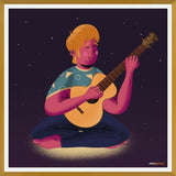 Cuadro Canción en El Espacio
