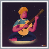 Cuadro Canción en El Espacio