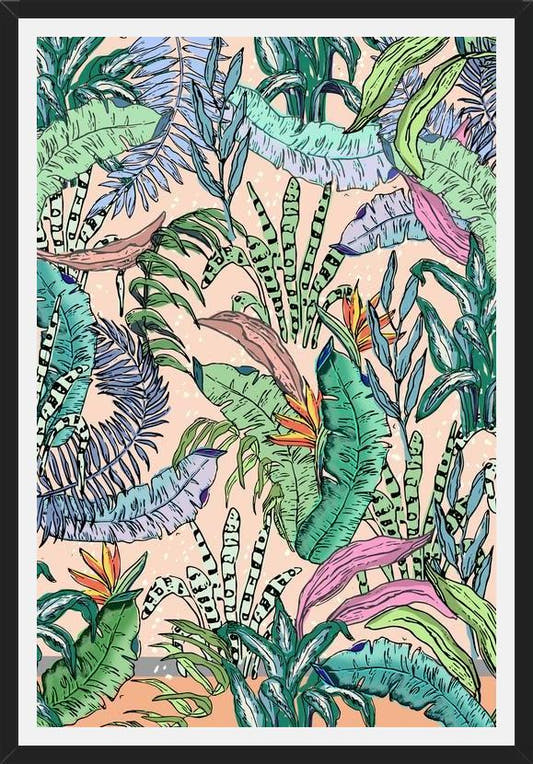 Cuadro Tropical Jungle 005
