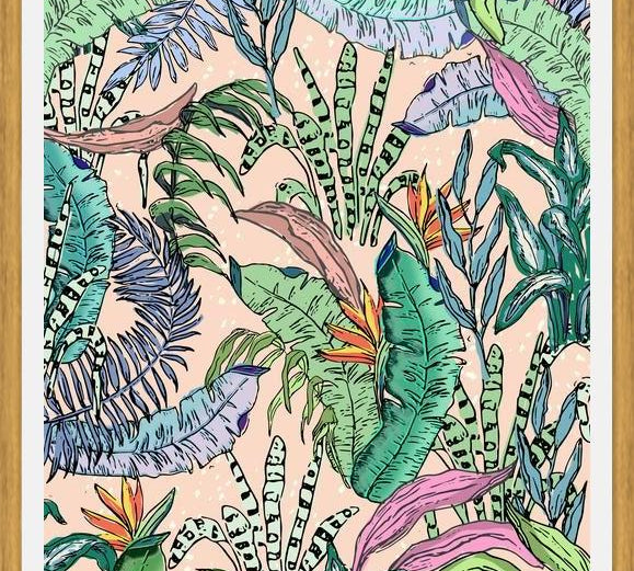 Cuadro Tropical Jungle 005