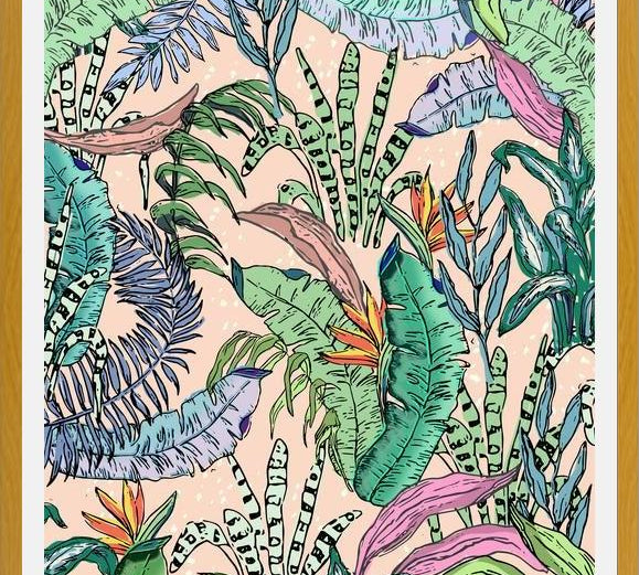 Cuadro Tropical Jungle 005
