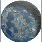 Cuadro Gibbous moon