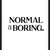 Cuadro Normal is boring