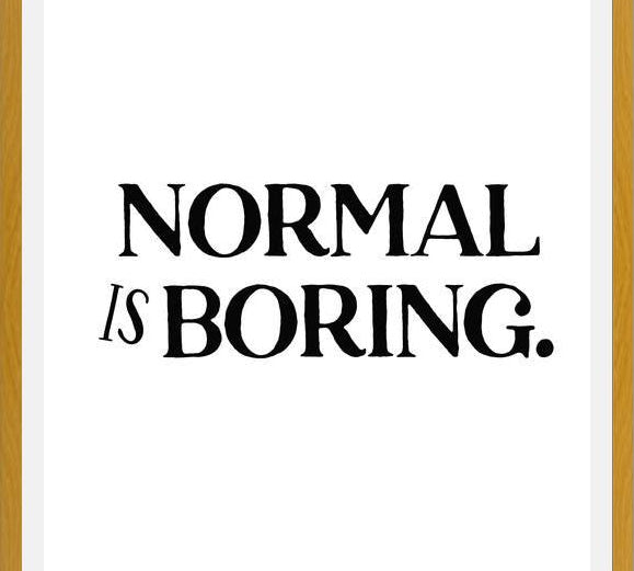 Cuadro Normal is boring