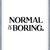 Cuadro Normal is boring