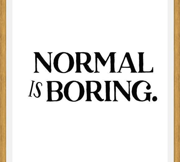 Cuadro Normal is boring