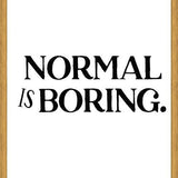 Cuadro Normal is boring