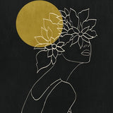 Canvas Midnight portrait III