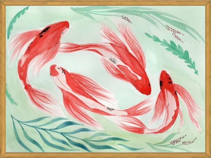Cuadro Peces Koi