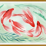 Cuadro Peces Koi