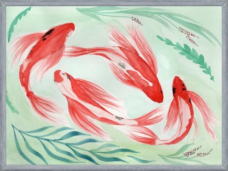 Cuadro Peces Koi