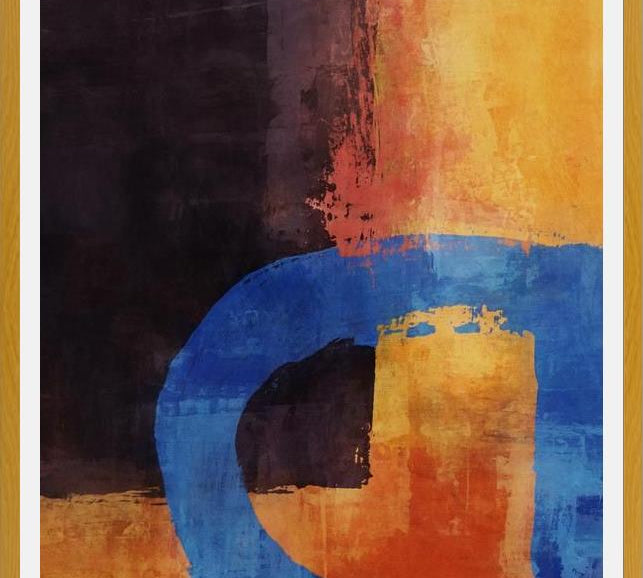 Cuadro Rustic Abstract 10