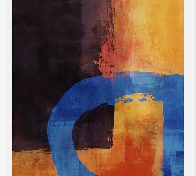 Cuadro Rustic Abstract 10