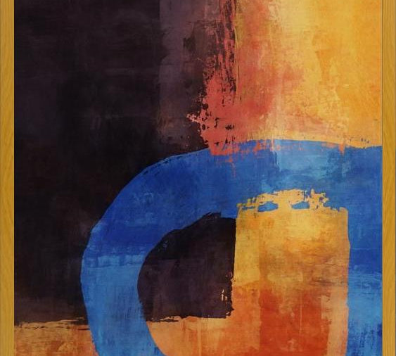Cuadro Rustic Abstract 10
