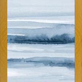 Cuadro Watercolor strokes in shades of blue