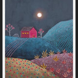 Cuadro Midnight landscape III