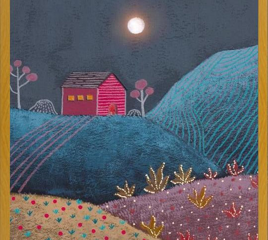 Cuadro Midnight landscape III