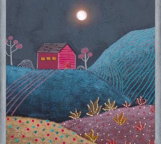 Cuadro Midnight landscape III