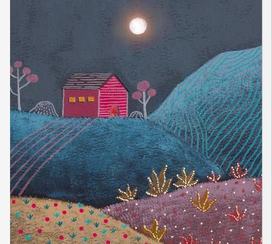 Cuadro Midnight landscape III