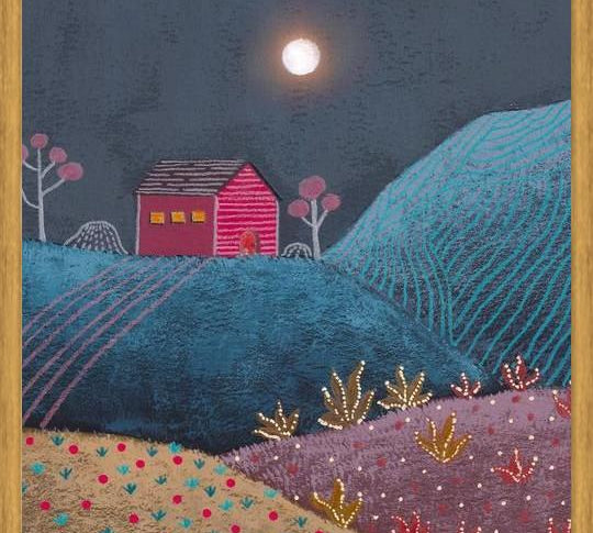 Cuadro Midnight landscape III