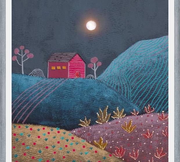 Cuadro Midnight landscape III