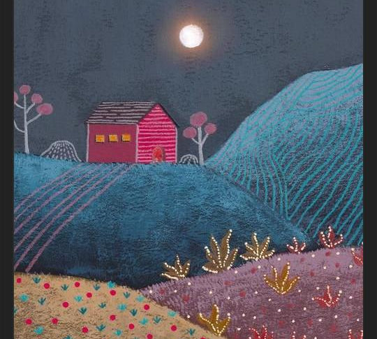 Cuadro Midnight landscape III