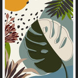 Cuadro Minimal Tropical Scenery
